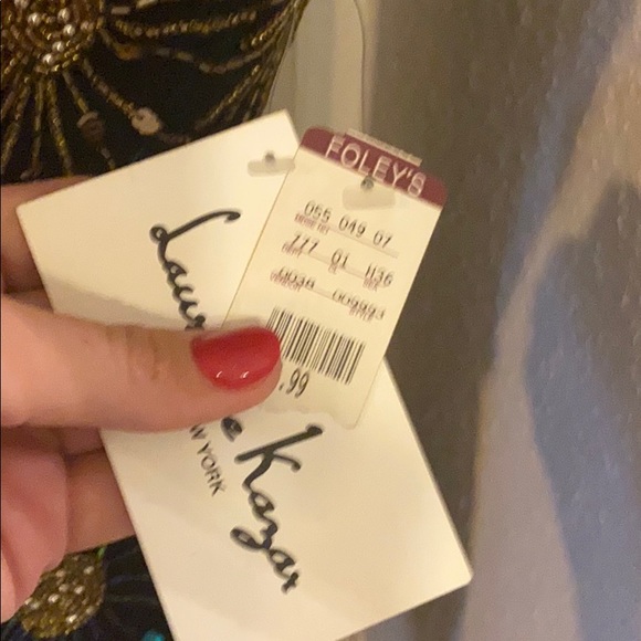 GREAT NEW YEARS TOP!! NWT Vintage Laurence Kazar Beaded Sequin Blouse - Picture 6 of 10